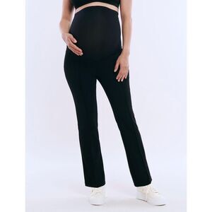 Women's Mia Secret Fit Over the Belly Slim Straight Leg Pant  - Black Size: